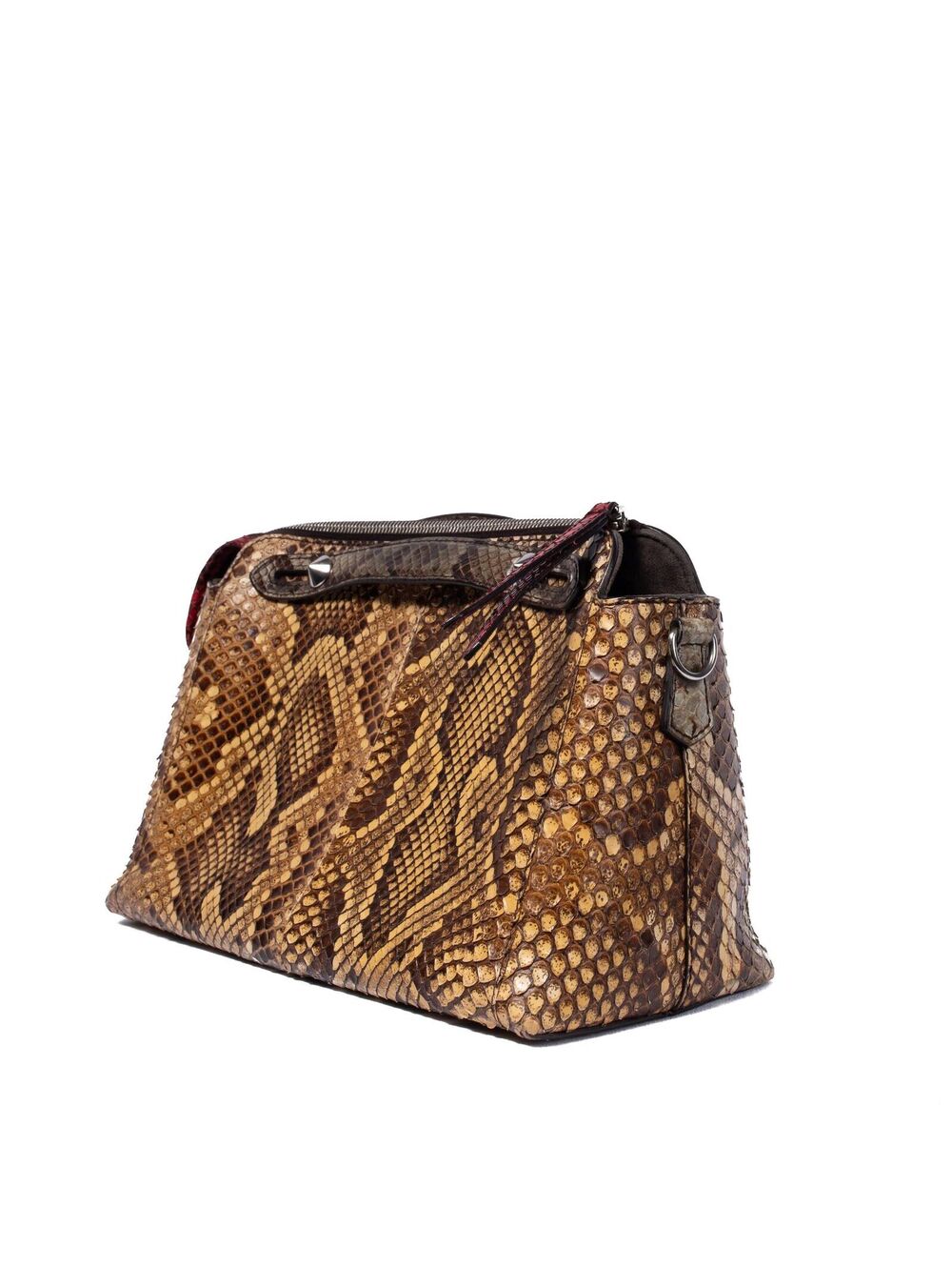 Fendi Squared Python Handbag - Picture 2 of 2